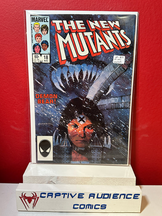 New Mutants, Vol. 1 #18 - 1st New Warlock - VF-