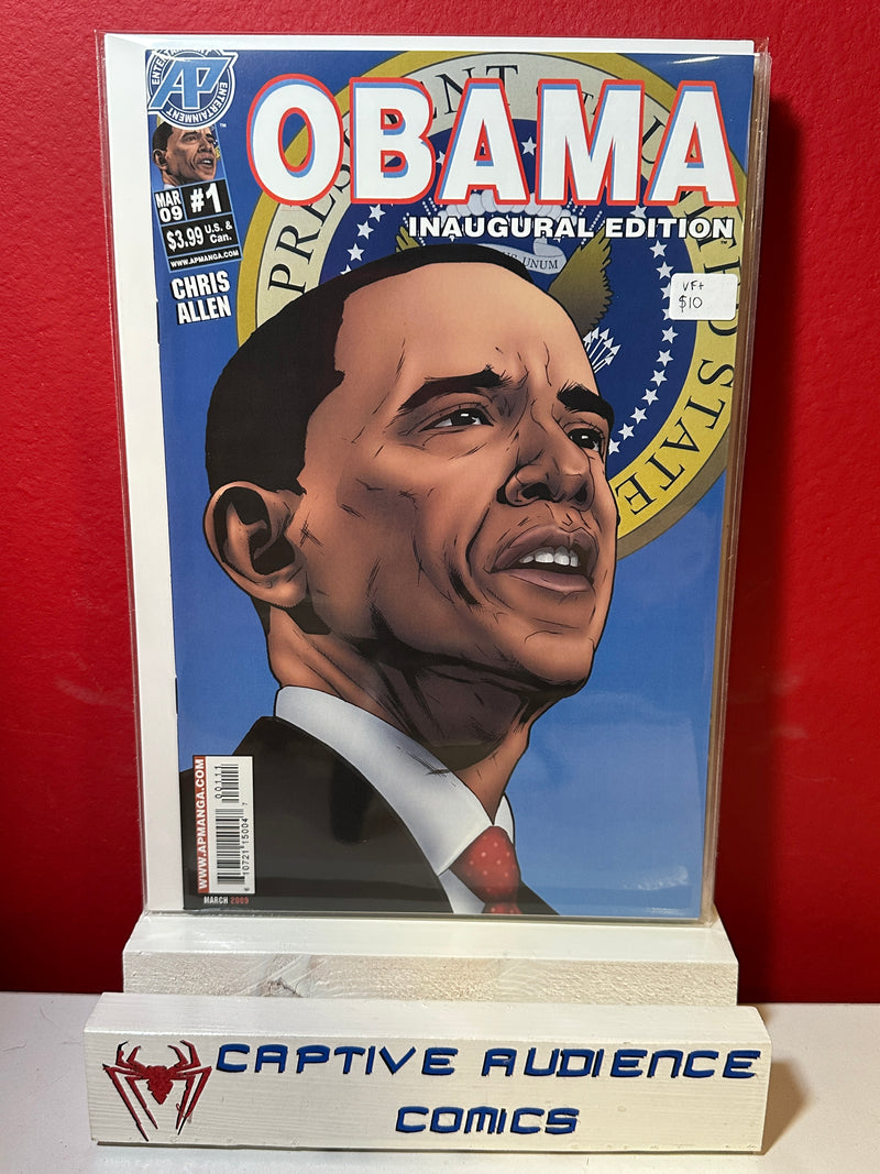 Obama: The Comic Book #1 - VF+