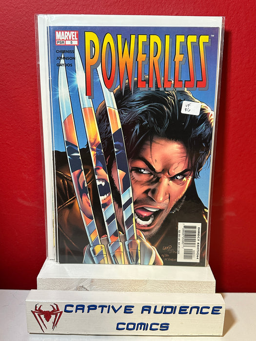 Powerless #5 - VF