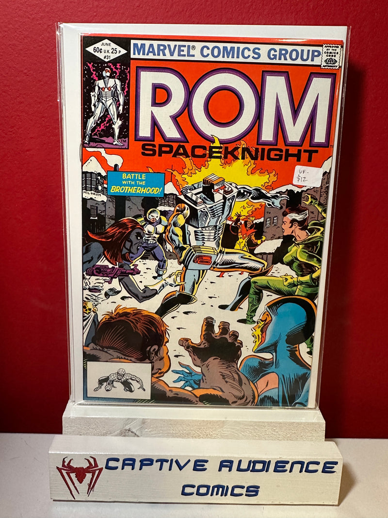 ROM, Vol. 1 #31 - VF-