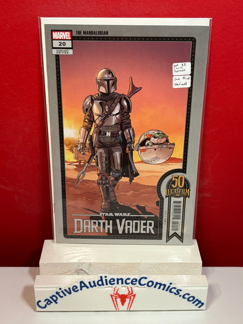 Star Wars: Darth Vader, Vol. 3 #20 - Chris Sprouse - 2nd Print Variant - NM