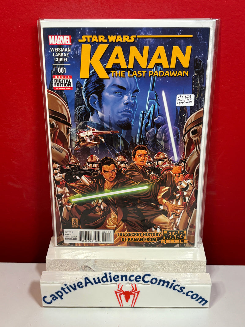 Star Wars: Kanan: The Last Padawan #1 - Many 1st Appearances - VF+