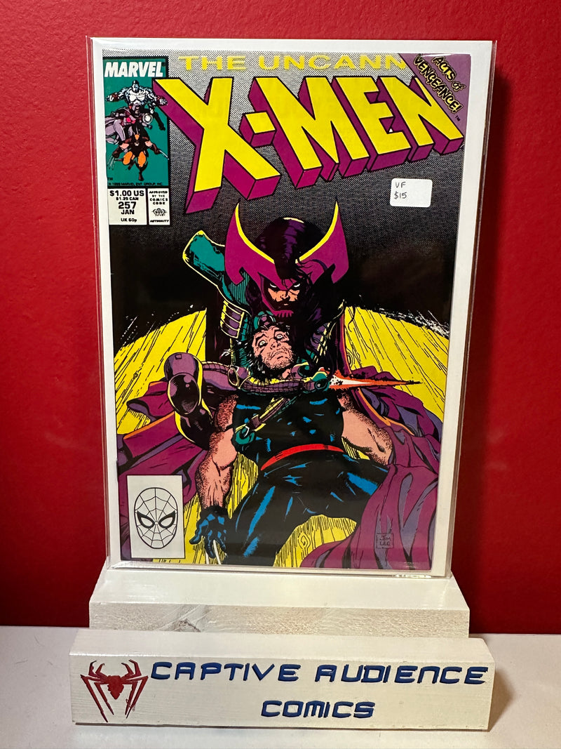 Uncanny X-Men, Vol. 1 #257 - VF