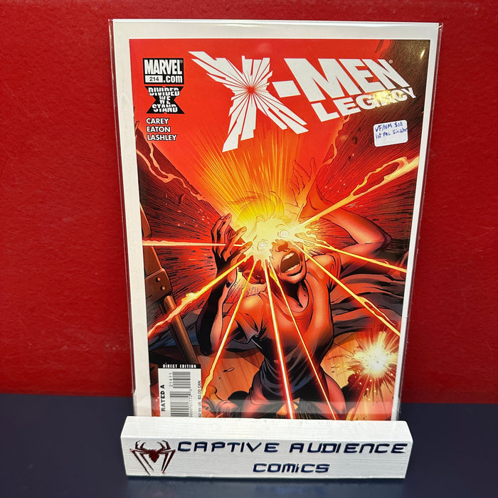 X-Men: Legacy, Vol. 1 #214 - 1st Ms. Sinistor - VF/NM