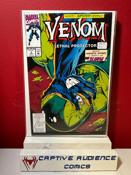 Venom: Lethal Protector, Vol. 1 #3 - VF/NM