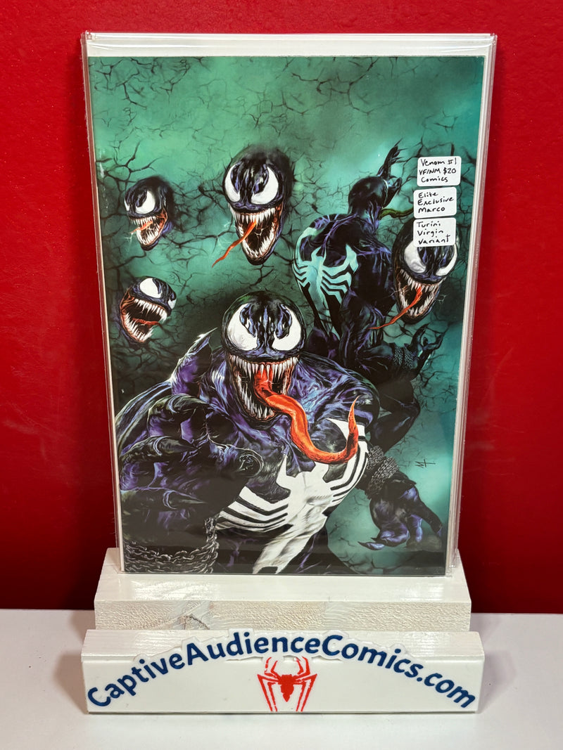 Venom, Vol. 5 #1 - Comics Elite Exclusive Marco Turini Virgin Variant - VF/NM