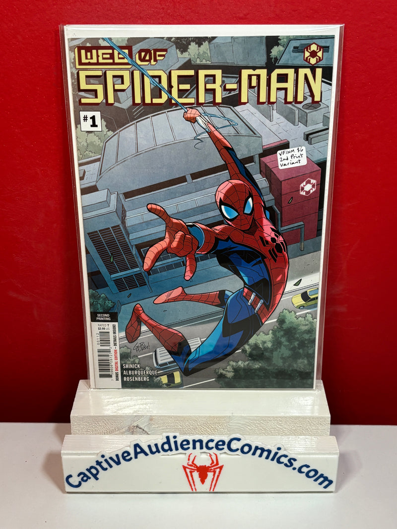 WEB of Spider-Man, Vol. 3 #1 - 2nd Print Variant - VF/NM