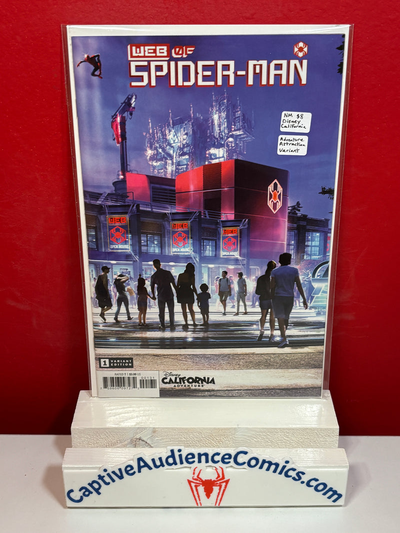WEB of Spider-Man, Vol. 3 #1 - Disney California Adventure Attraction Variant - NM