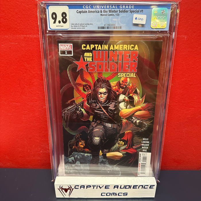 Captain America and the Winter Soldier Special #1 - CGC 9.8