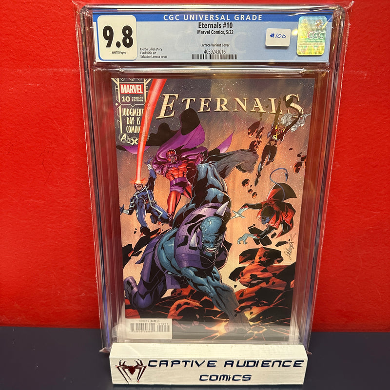 Eternals, Vol. 5 #10 - Salvador Larroca Variant - CGC 9.8