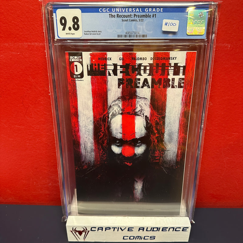 Recount: Preamble, The #1 - CGC 9.8