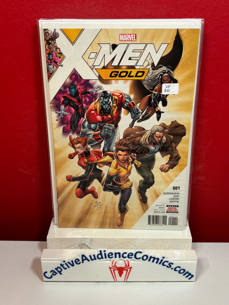 X-Men: Gold, Vol. 2 #1 - VF