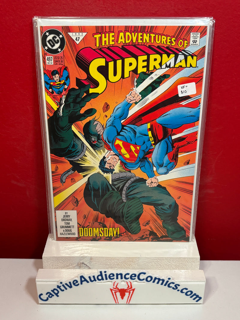 Adventures of Superman, The #497 - VF+