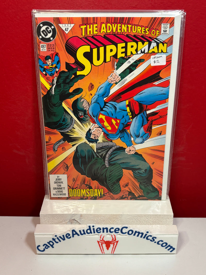 Adventures of Superman, The #497 - VF/NM
