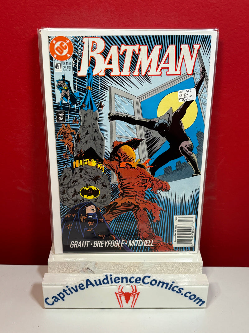 Batman, Vol. 1 #457 - 1st Tim Drake on Roblin - VF