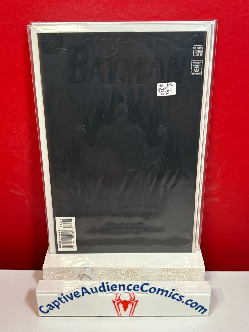 Batman, Vol. 1 #515 - Black Embossed Cover - NM