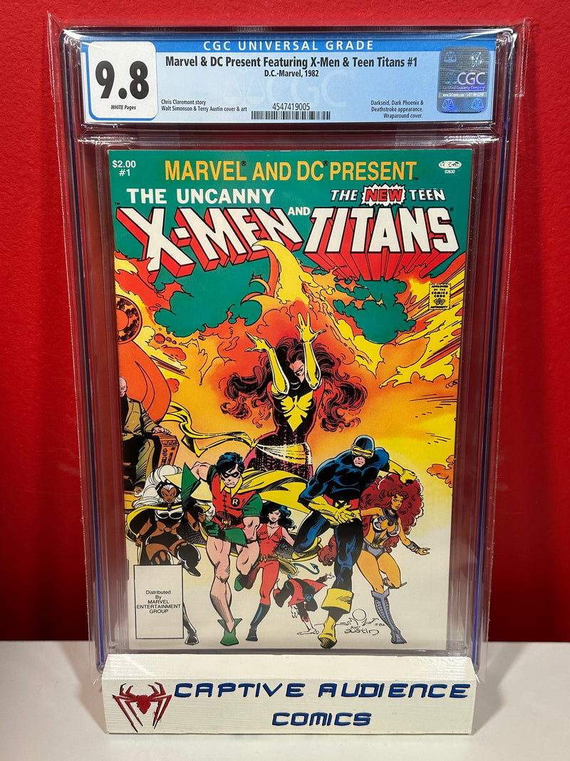 Marvel & DC Present Featuring X-Men & Teen Titans #1 - CGC 9.8