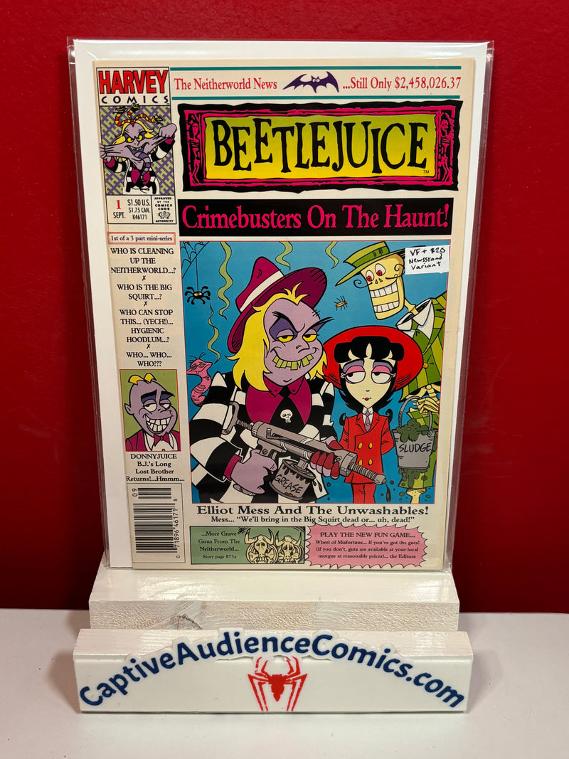 Beetlejuice Crimebusters on the Haunt #1 - Newsstand Variant - VF+