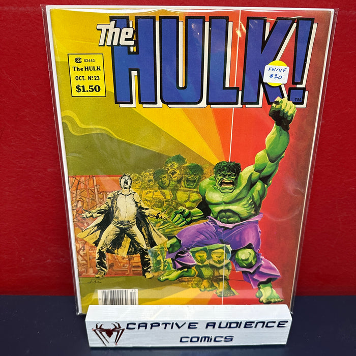 Hulk Magazine, The #23 - FN/VF