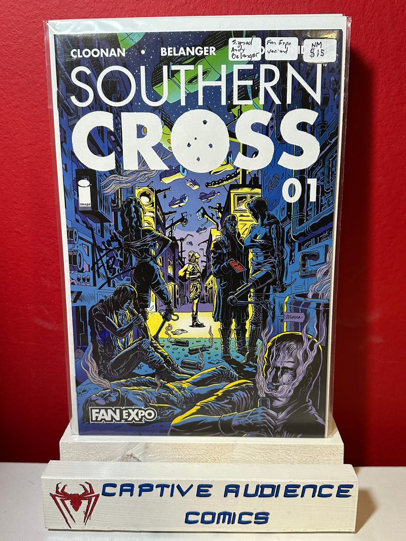 Southern Cross #1 - Signed Andy Belanger - Fan Expo Variant - NM