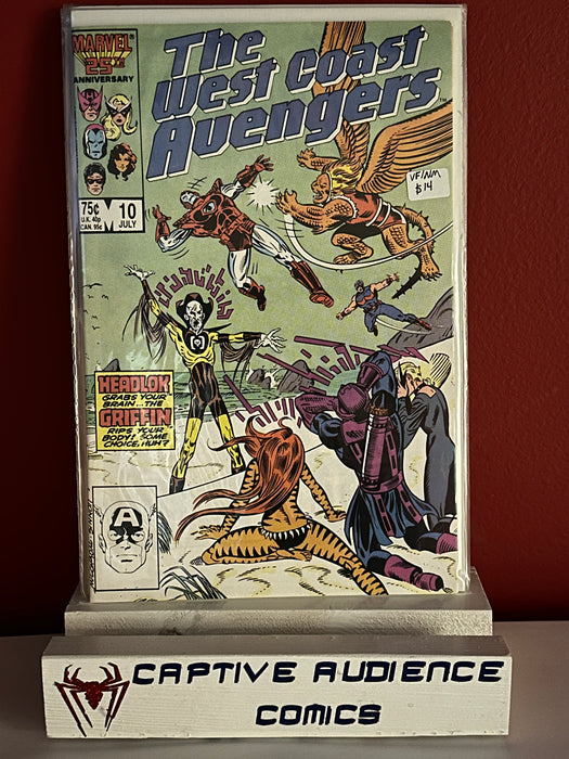 West Coast Avengers, The Vol. 2 #10 - VF/NM