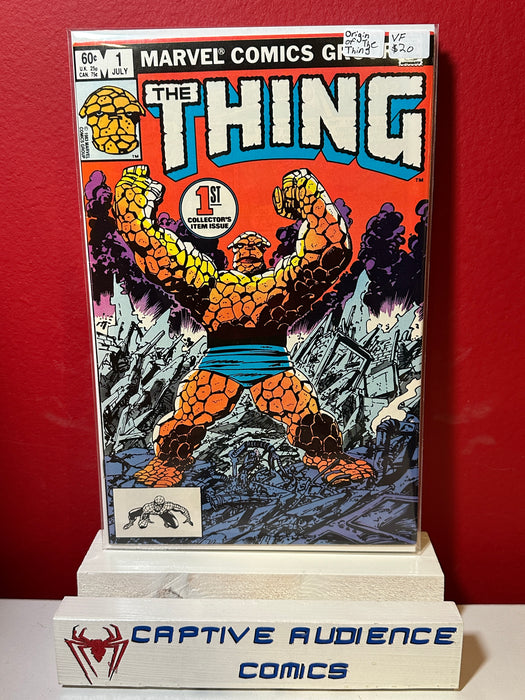 Thing, The Vol. 1 #1 - Origin of the Thing - VF