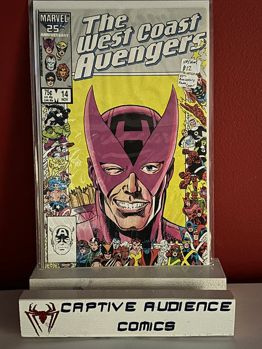 West Coast Avengers, The Vol. 2 #14 - 25th Anniversary Frame Cover - VF/NM