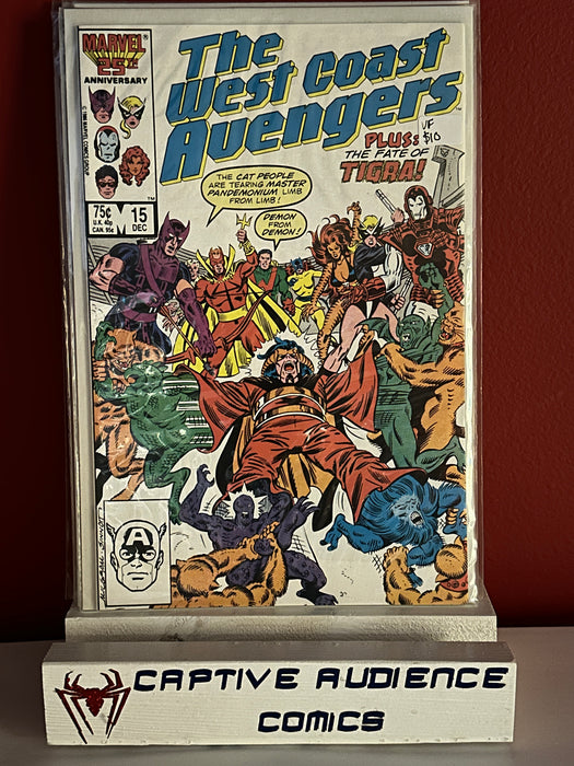 West Coast Avengers, The Vol. 2 #15 - VF