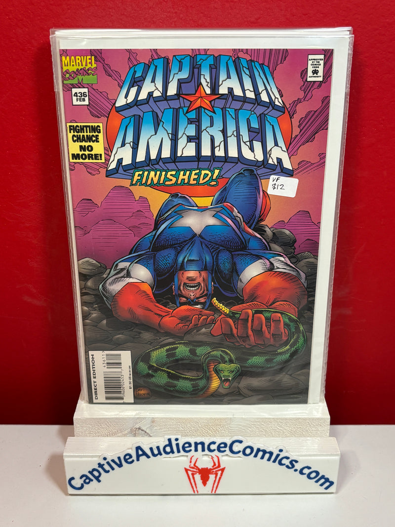 Captain America, Vol. 1 #436 - VF