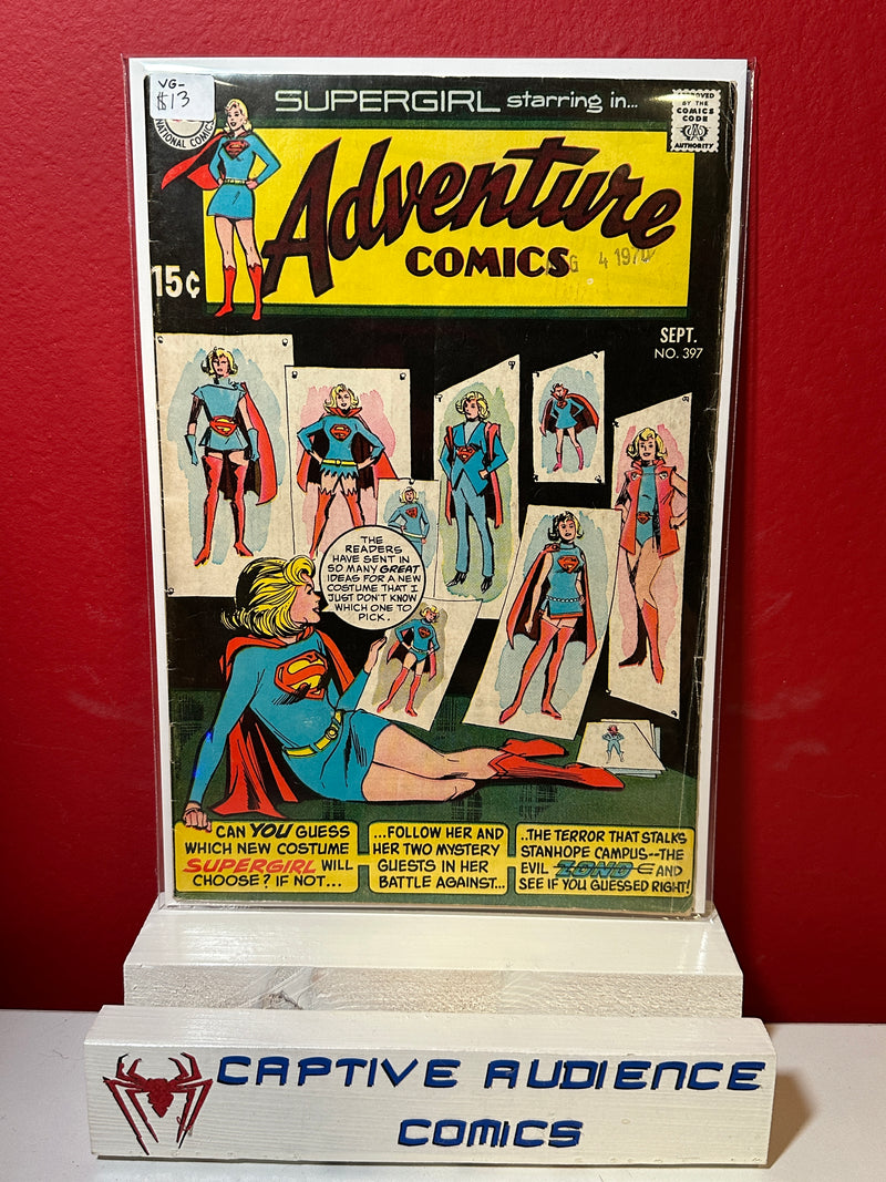 Adventure Comics, Vol. 1 #397 - VG-