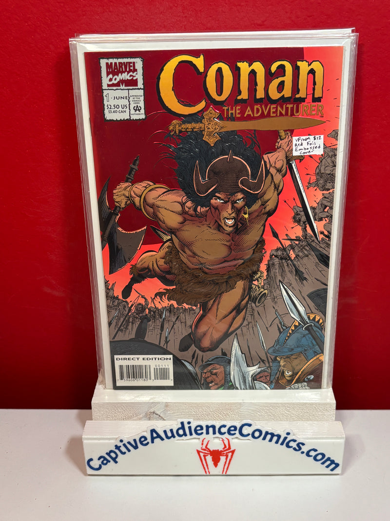 Conan #1 - Red Foil Embossed Cover - VF/NM