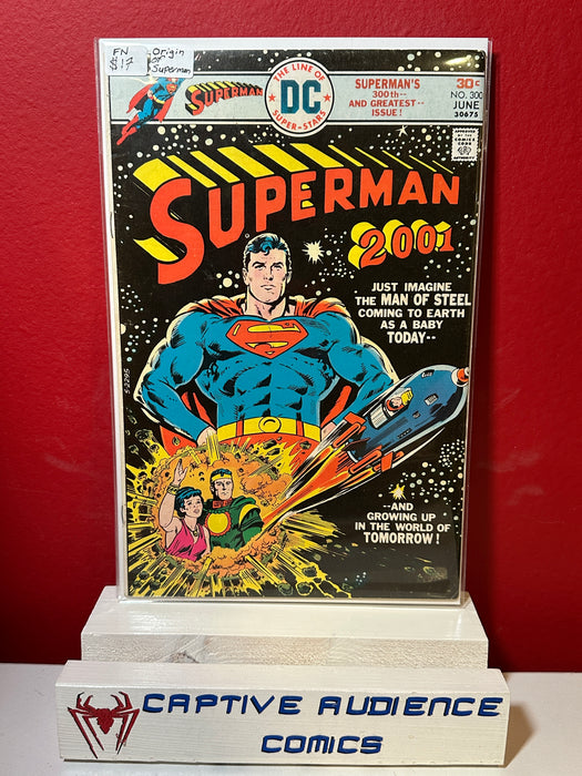 Superman, Vol. 1 #300 - Origin of Superman - FN