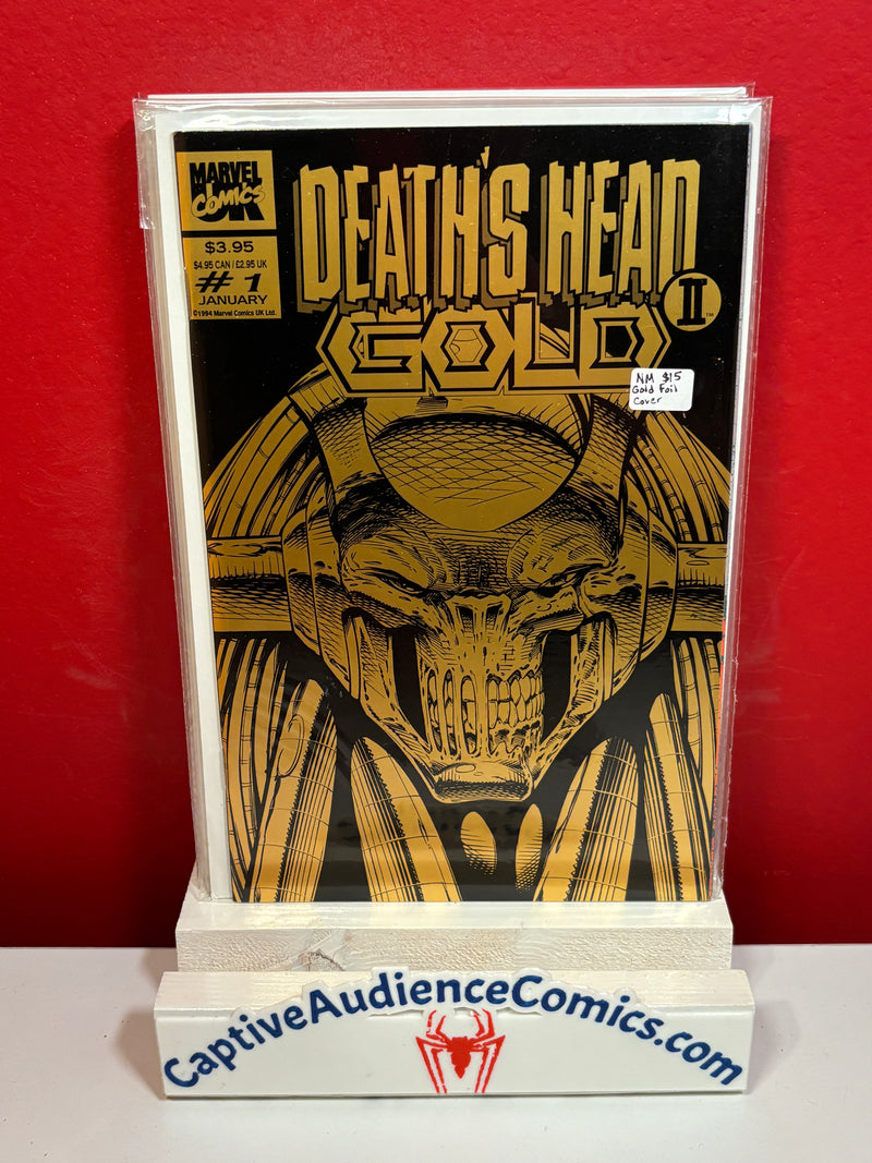 Death's Head II Gold #1 - Gold Foil Cover - NM