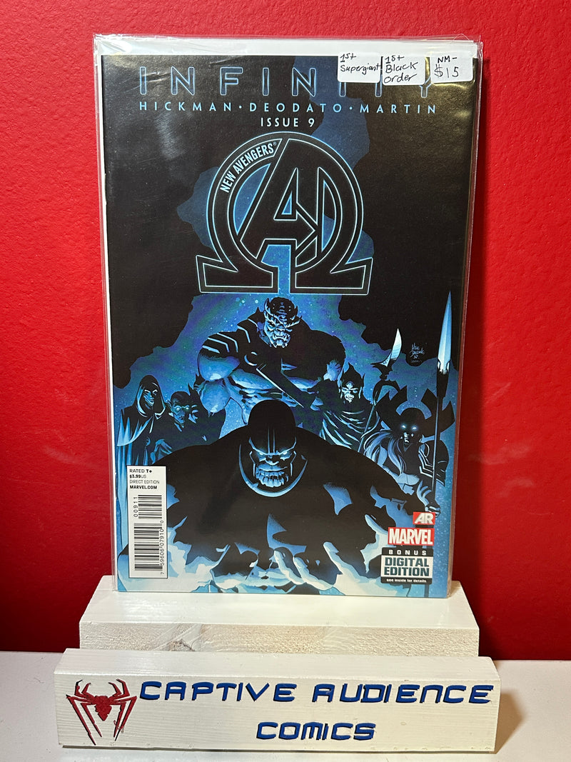 New Avengers, Vol. 3 #9 - 1st Supergiant - 1st Black Order - NM-