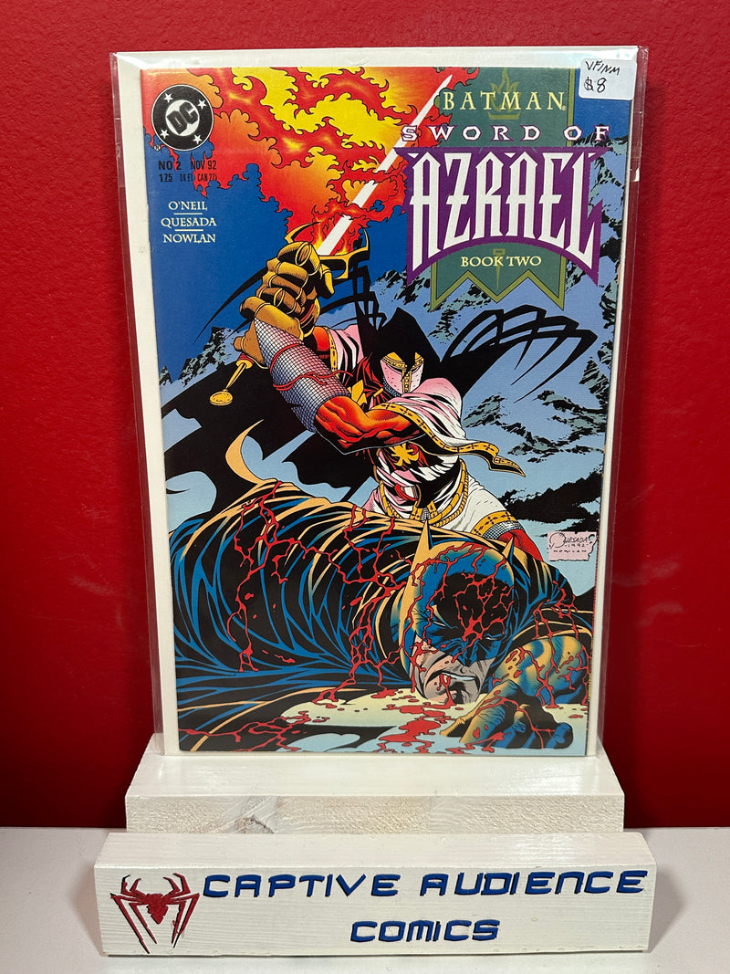 Batman: Sword of Azrael #2 - VF/NM