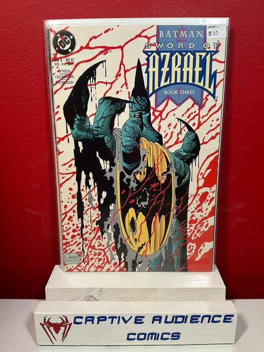 Batman: Sword of Azrael #3 - NM-