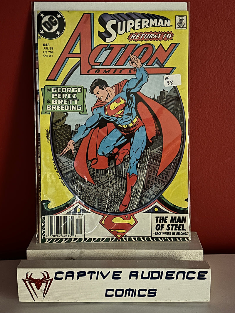 Action Comics, Vol. 1 #643 - VF