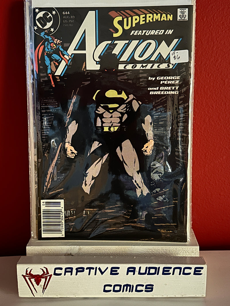 Action Comics, Vol. 1 #644 - VF-