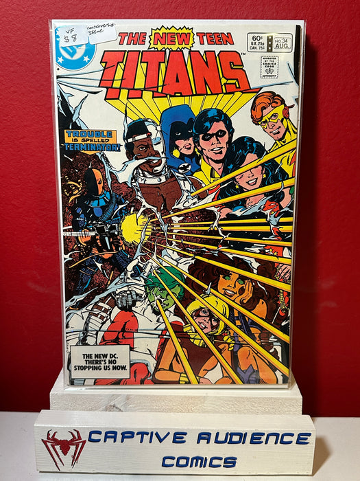 New Teen Titans, The Vol. 1 #34 - Centeroversial Issue - VF
