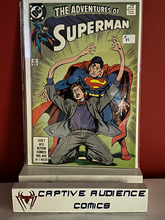 Adventures of Superman, The #458 - VF