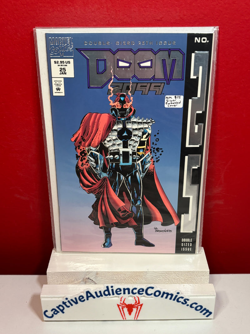Doom 2099, Vol. 1 #25 - Silver Embossed Cover - NM