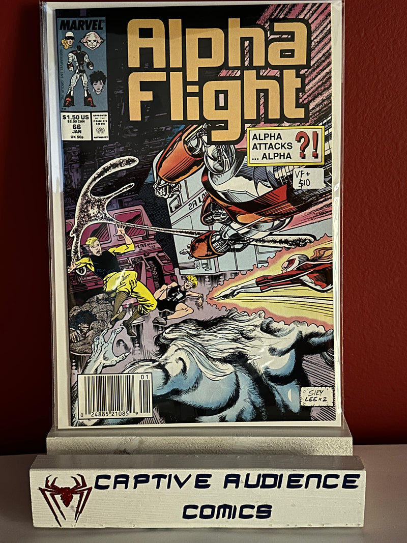 Alpha Flight, Vol. 1 #66 - VF+