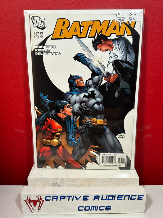 Batman, Vol. 1 #657 - 1st Damian Wayne Cover - FN-
