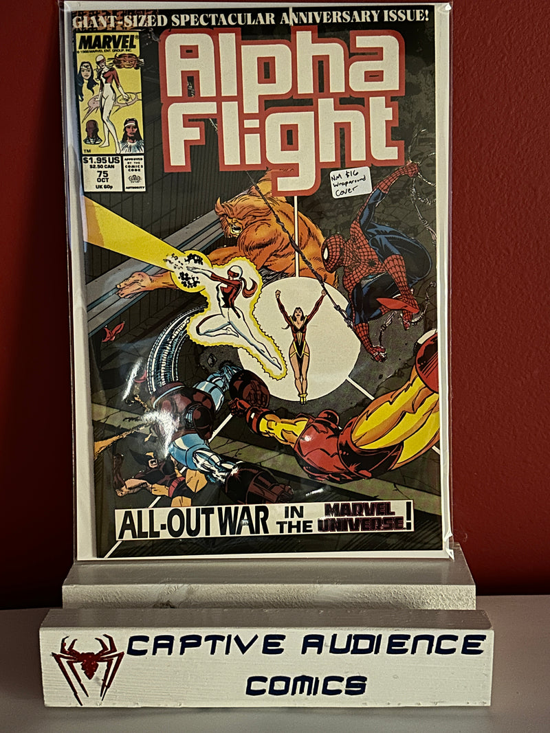Alpha Flight, Vol. 1 #75 - Wraparound Cover - NM