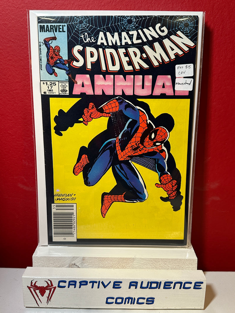 Amazing Spider-Man, Vol. 1 Annual #17 - Newsstand CPV - FN+