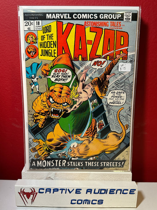 Ka-Zar, Vol. 3 #18 - VF-