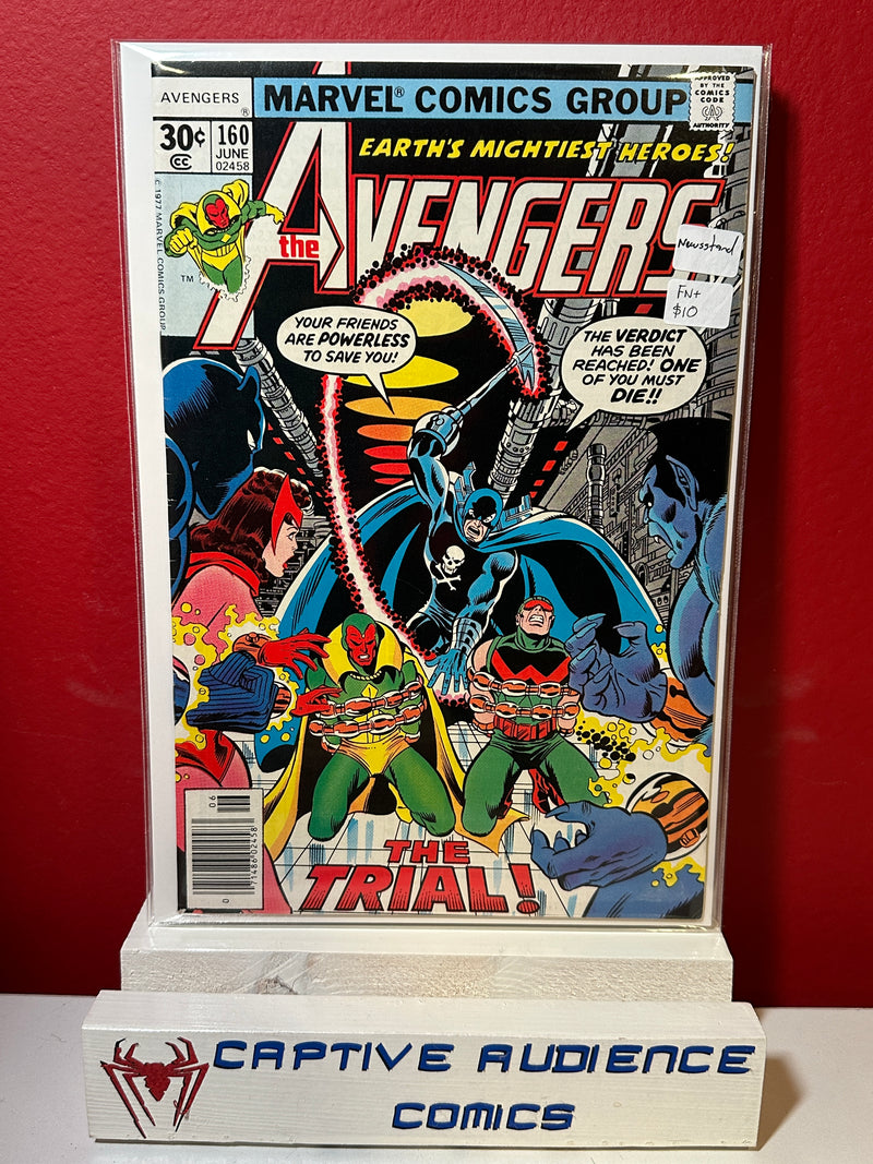 Avengers, The Vol. 1 #160 - Newsstand - FN+