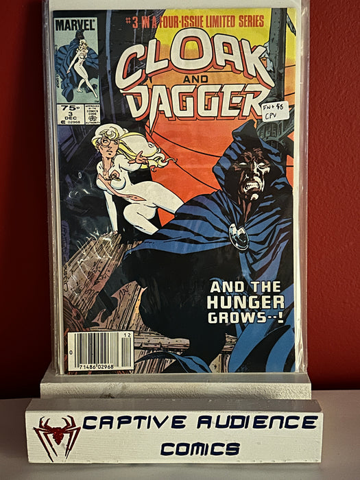 Cloak and Dagger, Vol. 1 #3 - CPV - FN+