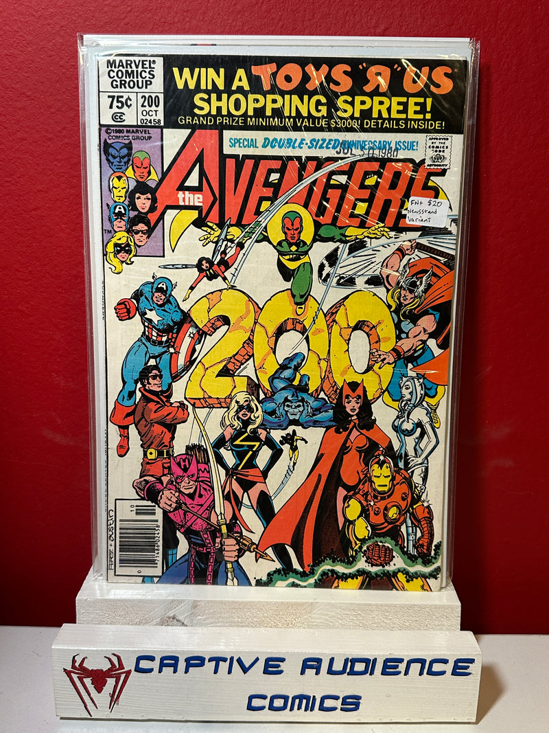 Avengers, The Vol. 1 #200 - Newsstand Variant - FN+