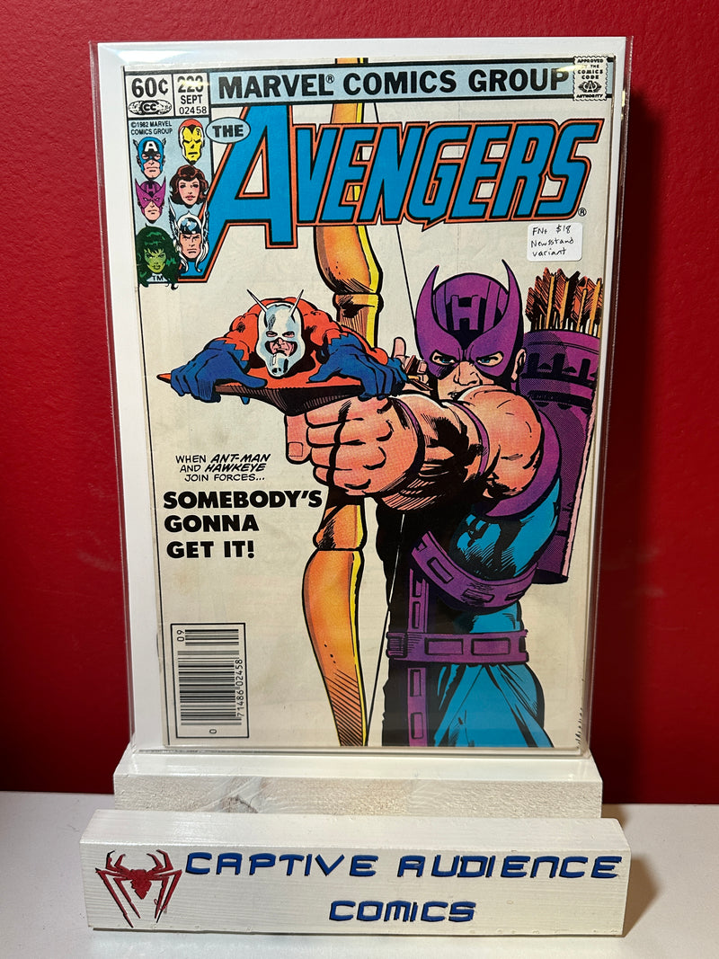 Avengers, The Vol. 1 #223 - Newsstand Variant - FN+